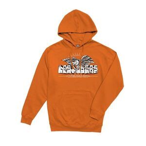 Loser Machine Community "Los Losers" Pullover Orange Hoodie Sweatshirt Men's L